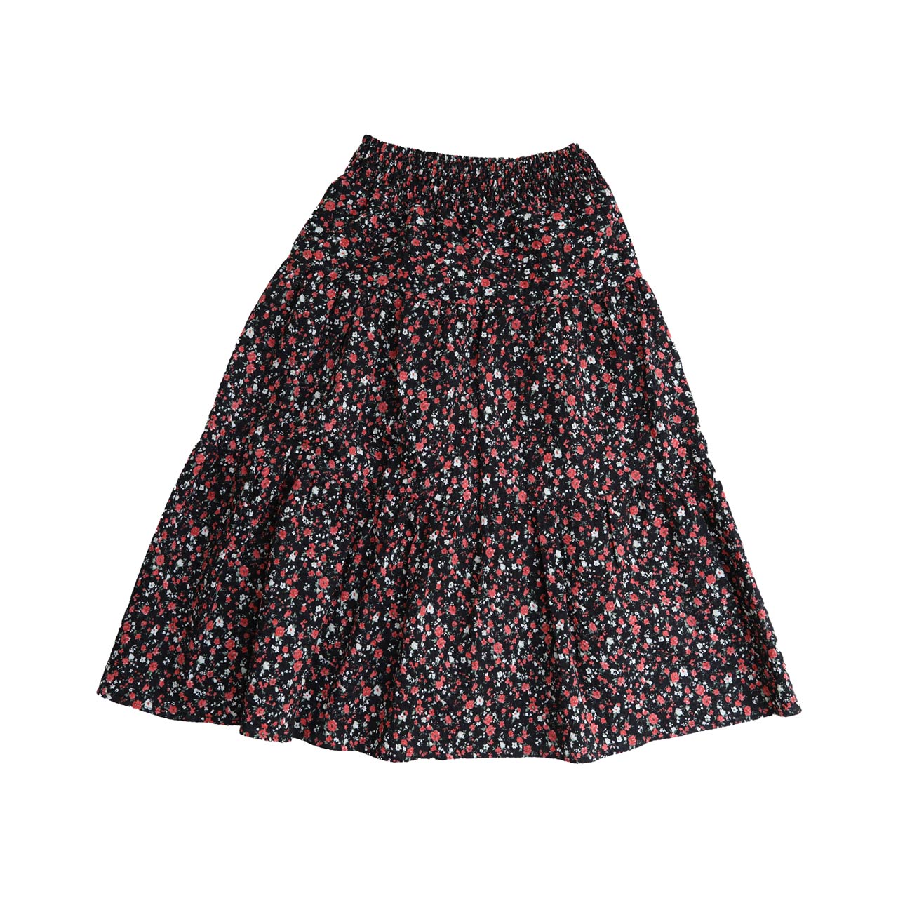 BLACK FLORAL SKIRT – Belati Kid